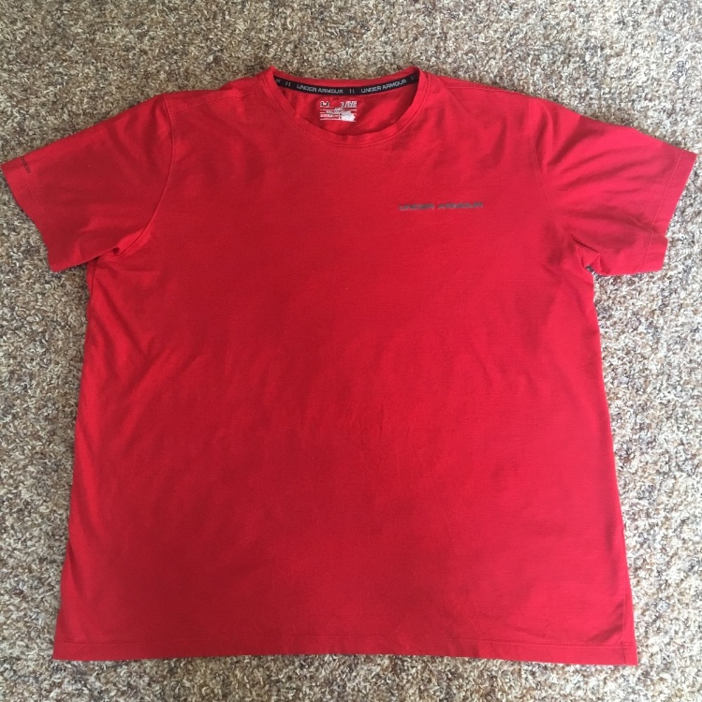 Red Under Armour Shirt